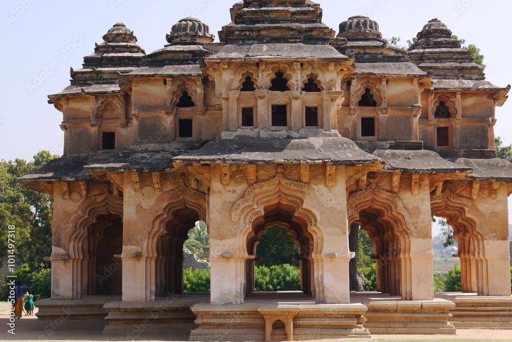 Храм Лотоса в Хампи, Индия 