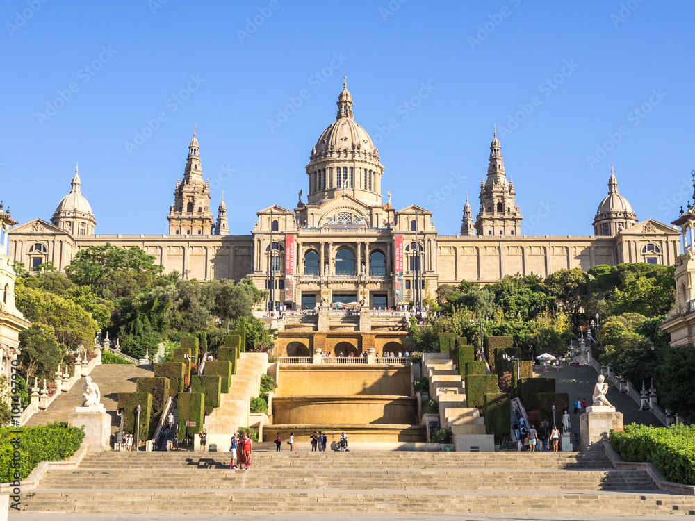 Fototapeta premium Palau Nacional (National Palace)