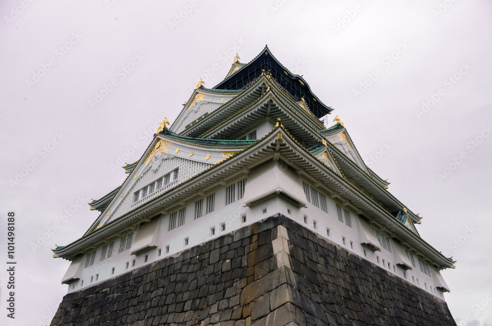 Old castle in Japan. Osaka Japan
Old castle in Japan. Osaka Japan