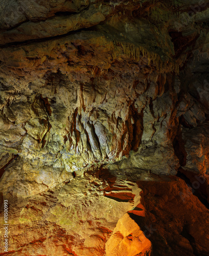 Colorful cave