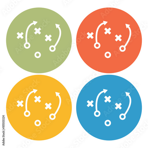 football strategy icon