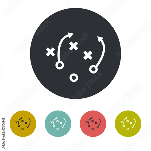 football strategy icon