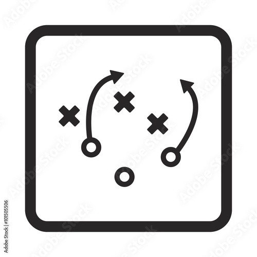 football strategy icon