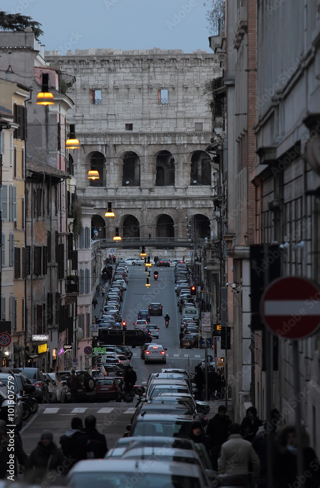 via degli Annibaldi in Rome