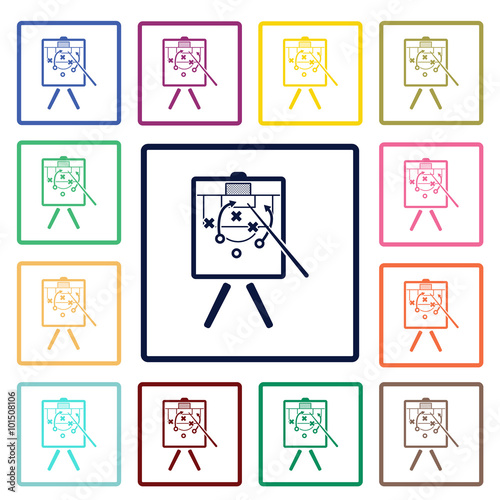 football strategy icon
