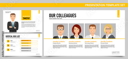 Presentation template set 20