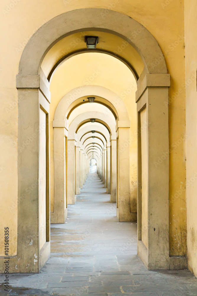 Arches of Ponte Veccio Bridge, Florence