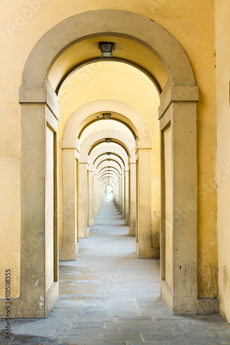 Arches of Ponte Veccio Bridge  Florence