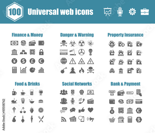Universal web icons