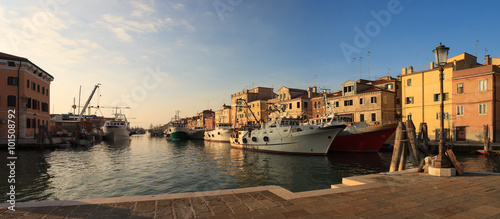 Fisherboats in Chioggia