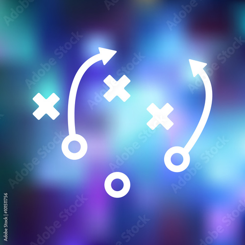 football strategy icon