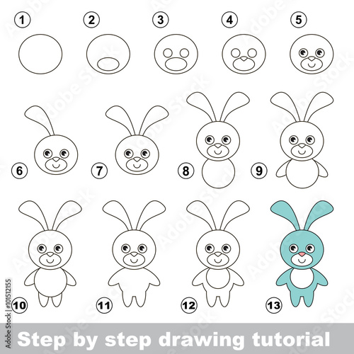  How to draw a Funny Bunny