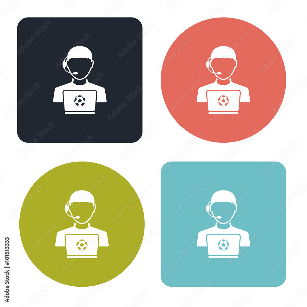 football bookie icon football bookie icon