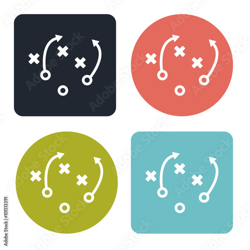 football strategy icon