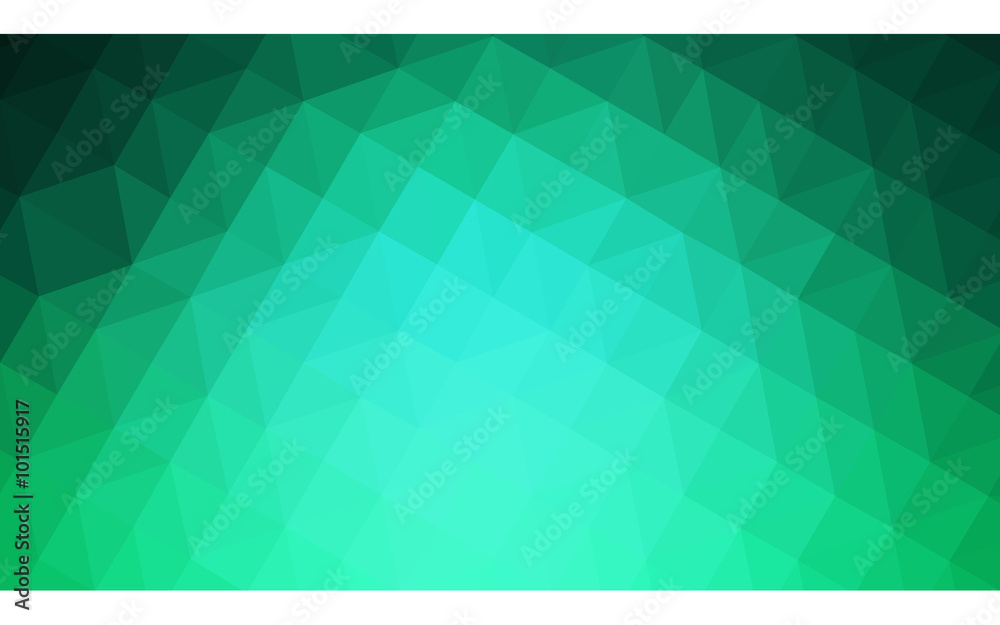 Green polygonal design pattern, which consist of triangles and gradient in origami style. Green polygonal design pattern, which consist of triangles and gradient in origami style.