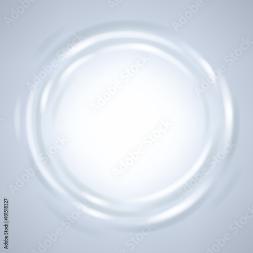 Abstract ripple liquid round frame.