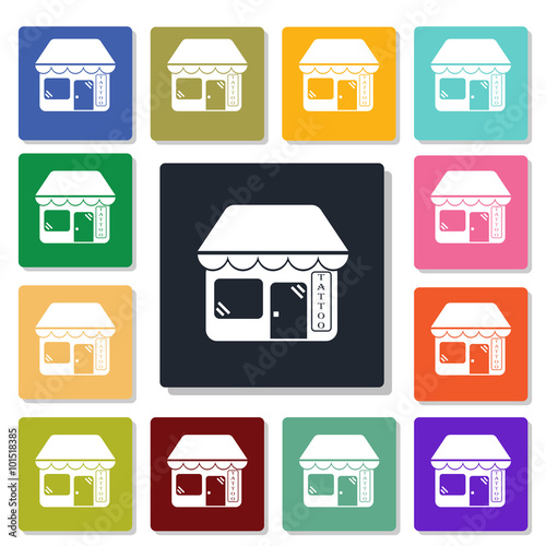 tattoo salon icon