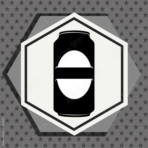 Premium beer graphic