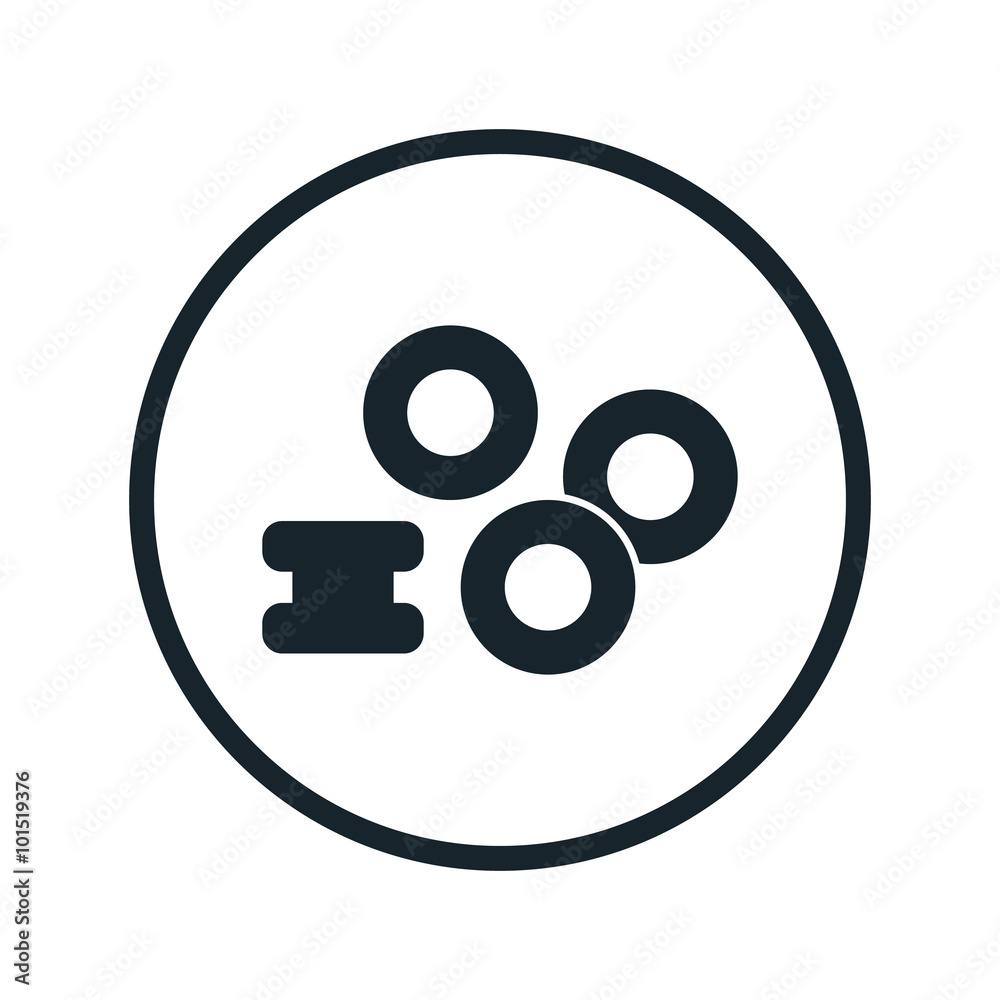 rubber plug icon rubber plug icon