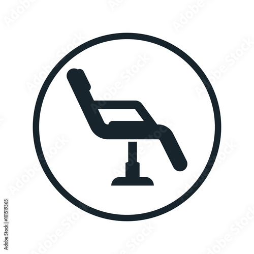 tattoo chair icon