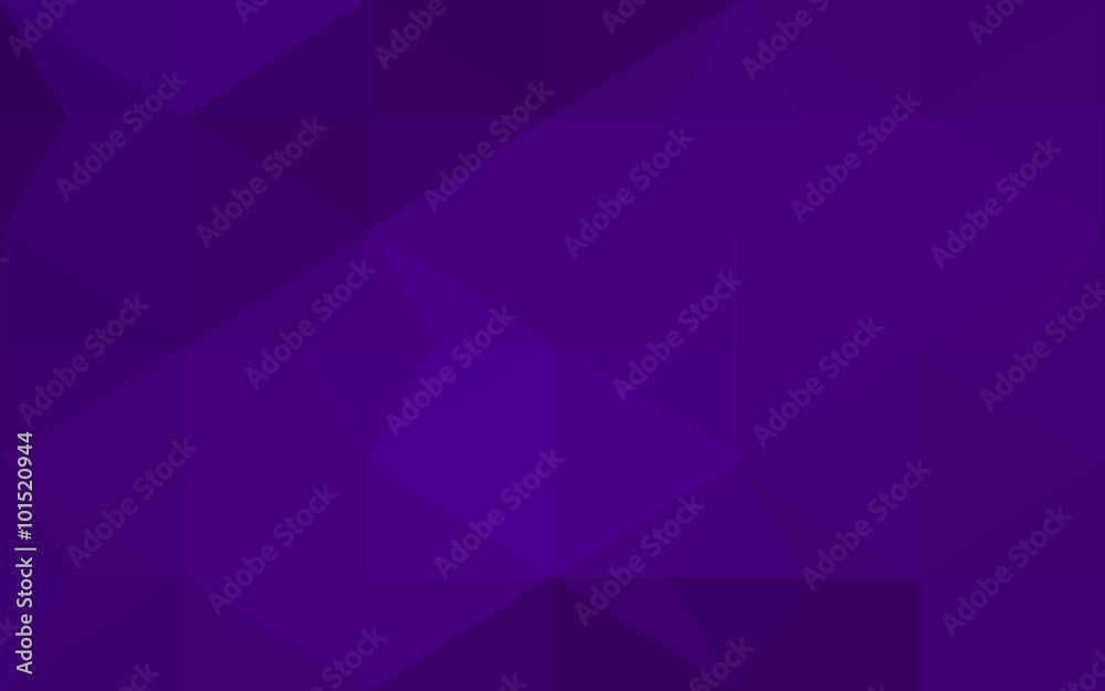 Dark purple polygonal design pattern, which consist of triangles and gradient in origami style.