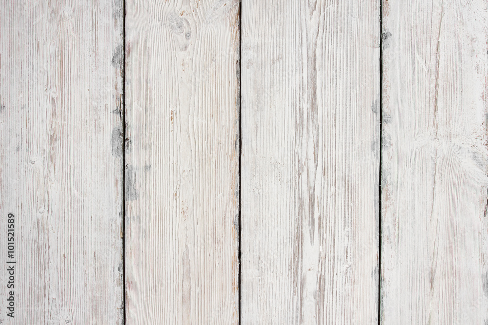 Wood Planks Texture, White Wooden Table Background, Floor Wall