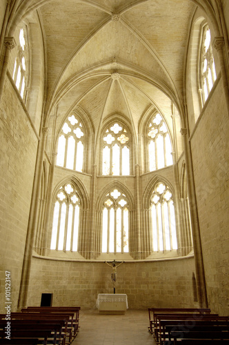 Inside the Cistercian Abbey of Ca  as  La Rioja  Spain