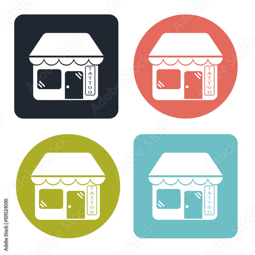 tattoo salon icon