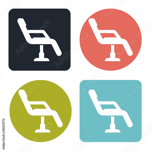 tattoo chair icon