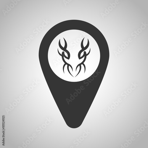 marker tattoo icon