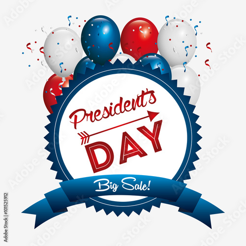 presidents day sale design 