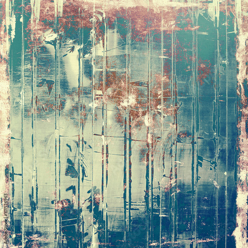 Antique grunge background with space for text or image. With different color patterns: yellow (beige); brown; blue; gray; green