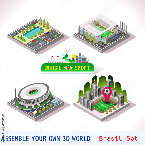 Game Set 08 Building Isometric