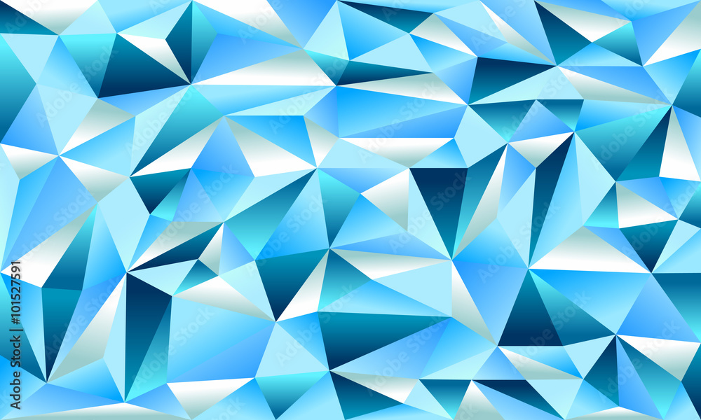 Crystal Ice Low Poly Art Background Crystal Ice Low Poly Art Background