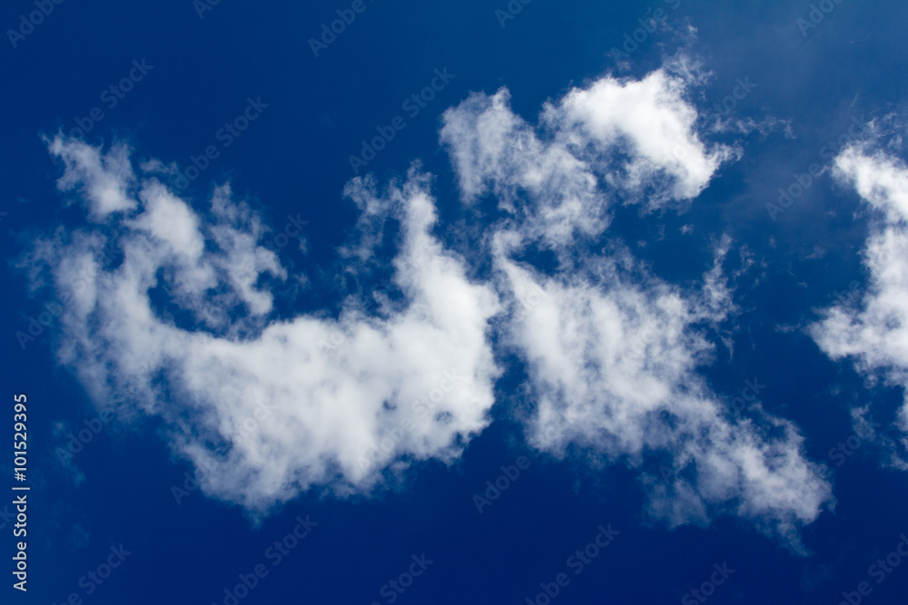 Obraz premium blue sky and clouds