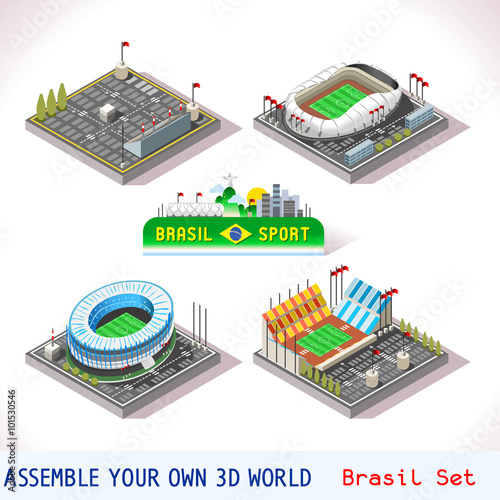 Game Set 09 Building Isometric