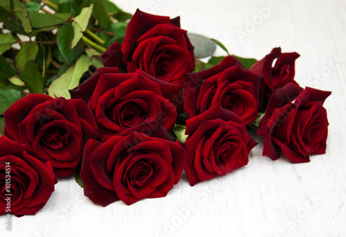 Fresh Red roses