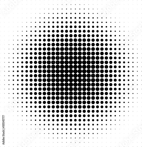 Halftone pattern vector