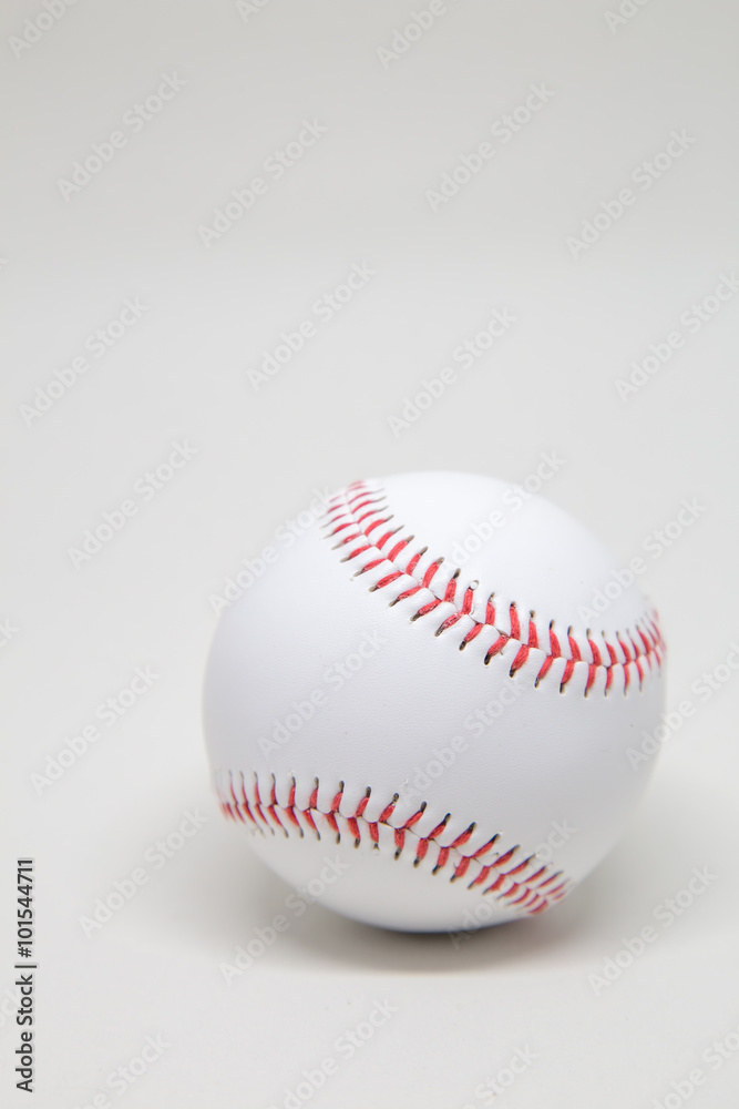 Baseball on white background Baseball on white background