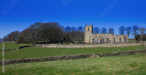 Bradfield church, Yorkshire photo