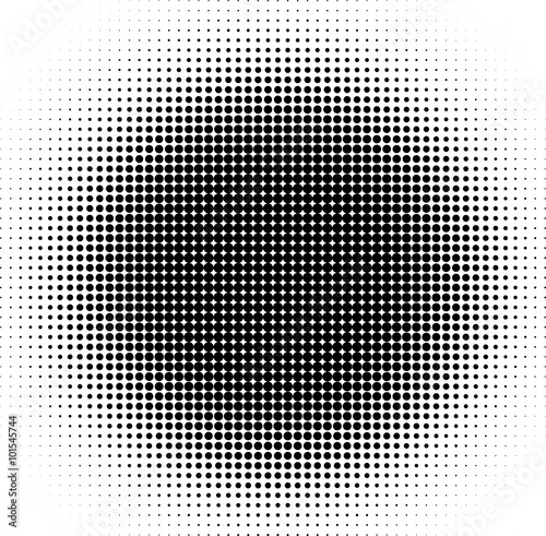 Halftone pattern vector