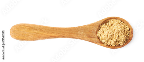 Spoon full of ginger powder