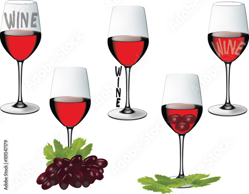 bicchiere di vino rosso