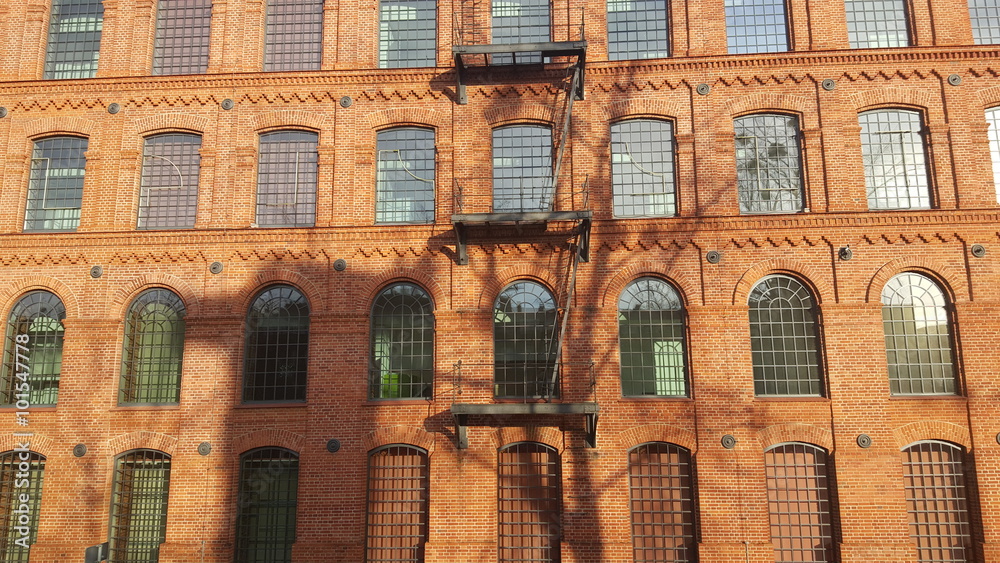 Obraz premium Budynek z cegły