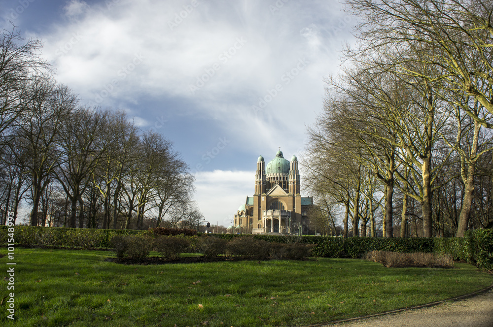 Fototapeta premium Basilica of the Sacred Heart, Brussels