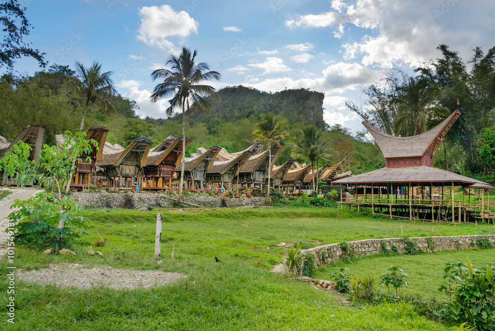 Tongkonan traditional village Kete Kesu