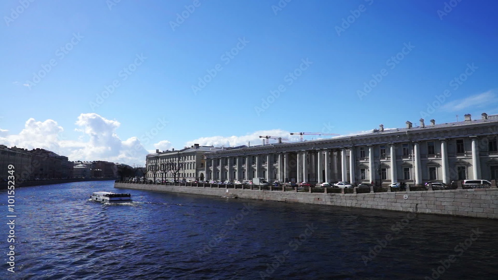 Scenic View at Fontanka River, St. Petersburg Scenic View at Fontanka River, St. Petersburg