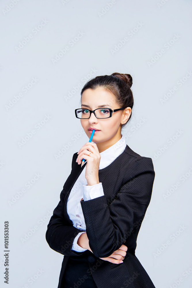 beautiful girl employee of financial institution beautiful girl employee of financial institution