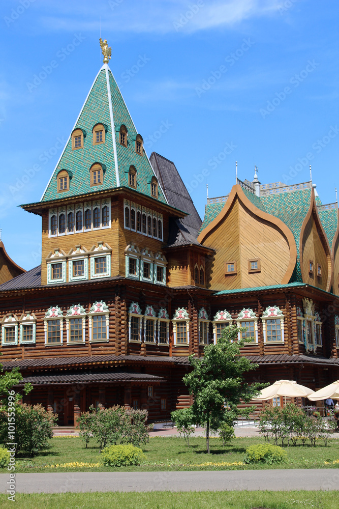 Wooden palace in Kolomenskoe, Moscow Wooden palace in Kolomenskoe, Moscow