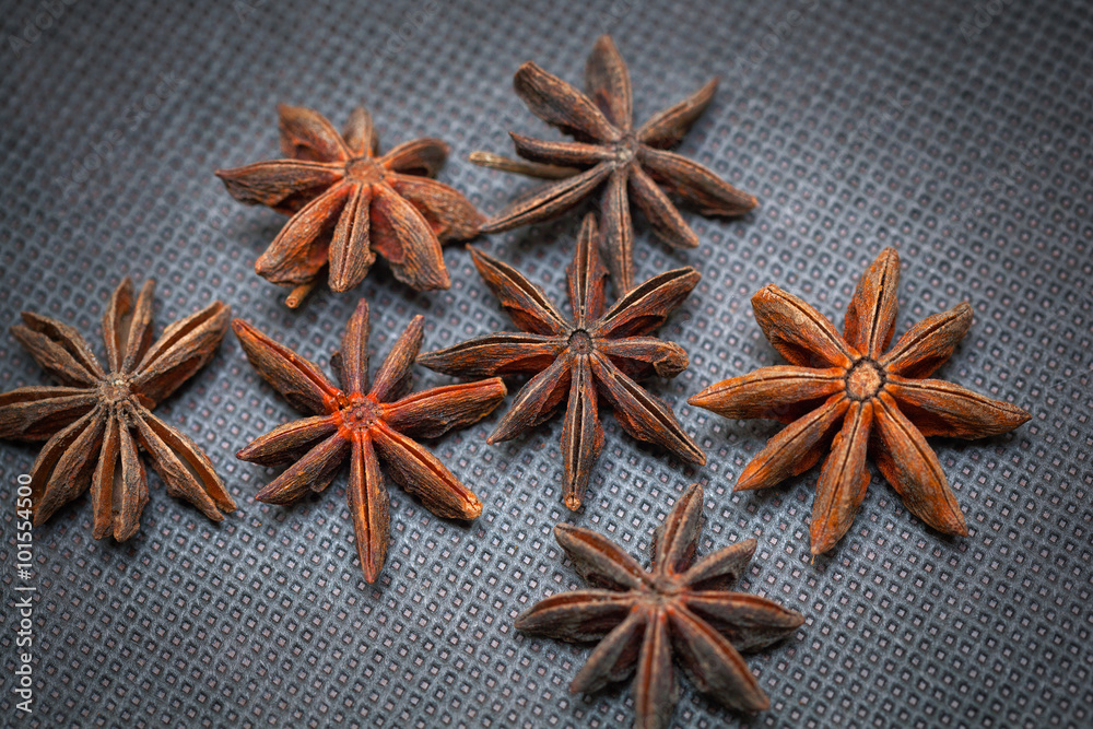 Spice of star anise Spice of star anise